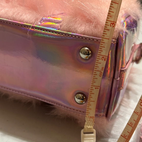 DOLLSKILL SUGAR THRILLZ BERRY SHAGADELIC MINI CROSSBODY PURSE - Picture 10 of 11